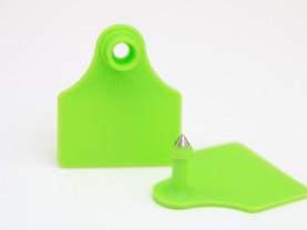 металлическим наконечником двойная под щипцы с иглой, зеленая КиТ Пласт
